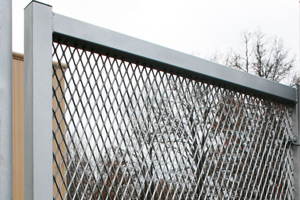 expanded metal fence panels